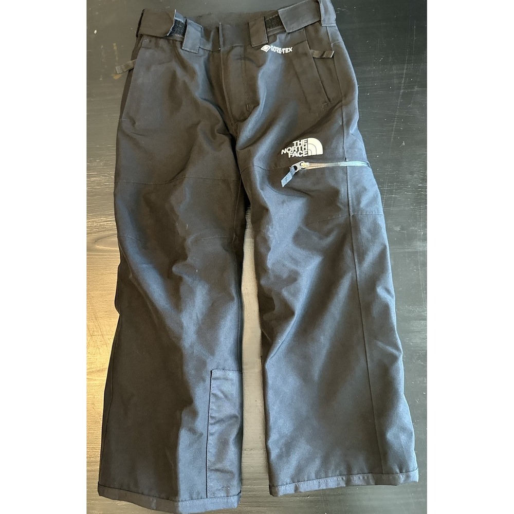 The North Face Boys Gore Tex Black Snowboard Ski Pants Size 6